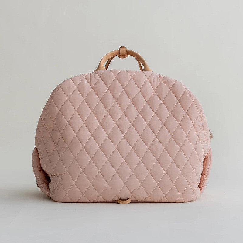 Cama portátil tipo bolsa para perro y gato
